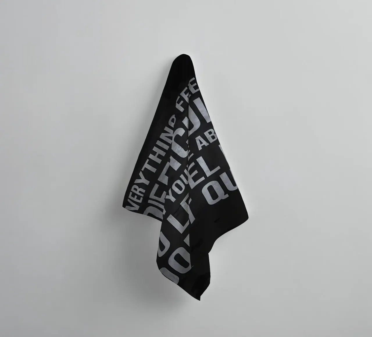 Level Up Hustle Motivation towel by Delaplane
