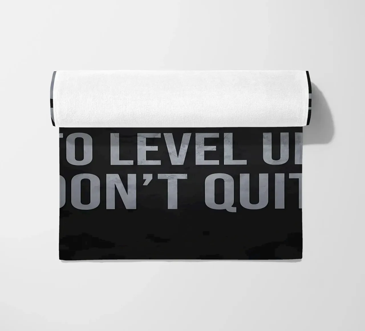 Motivazione per il Level Up Hustle telo mare da Delaplane