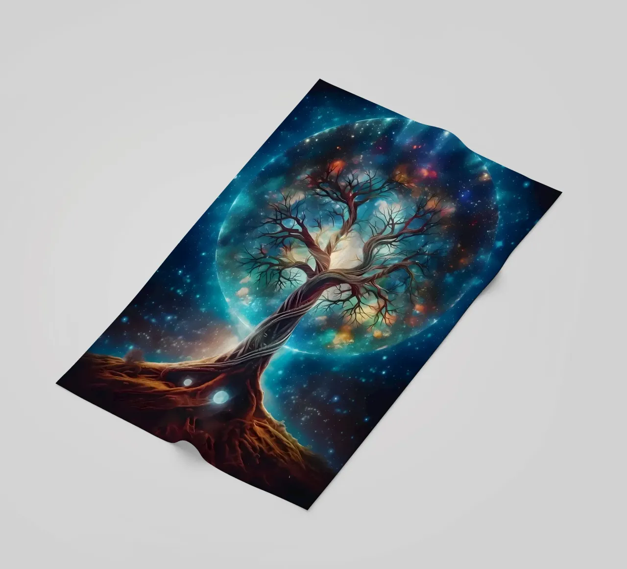 Albero cosmico della vita telo mare da Ginnery