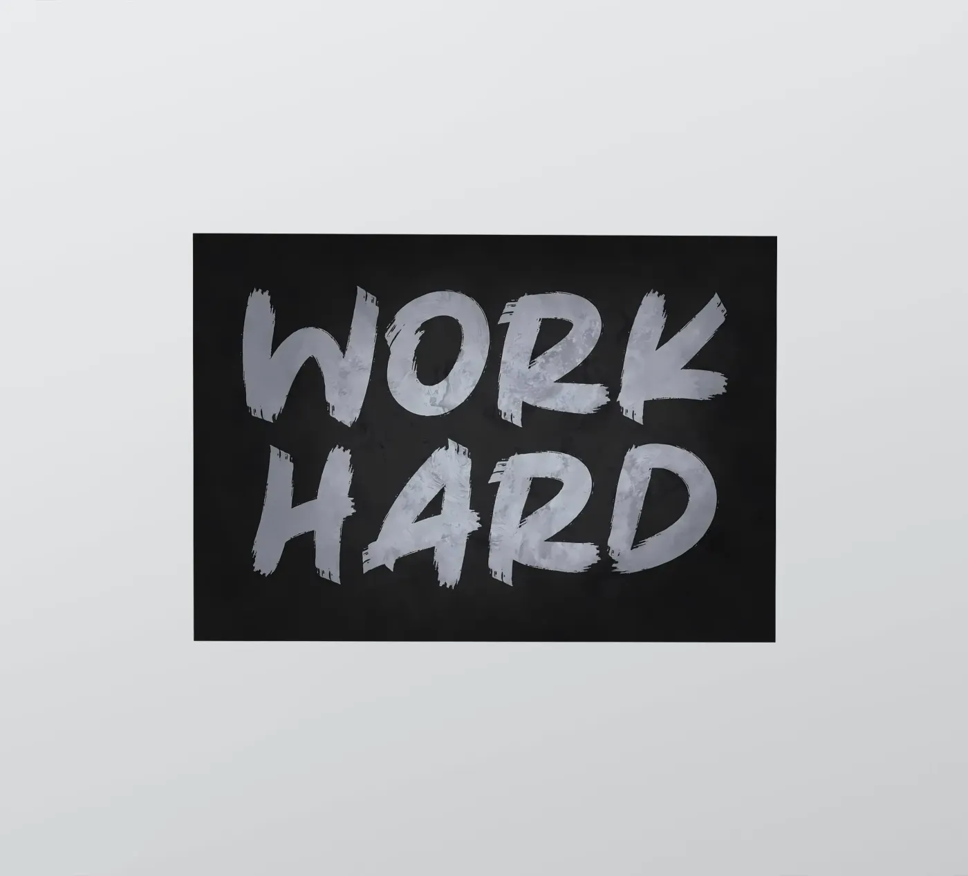 Work Hard sticker by Delaplane