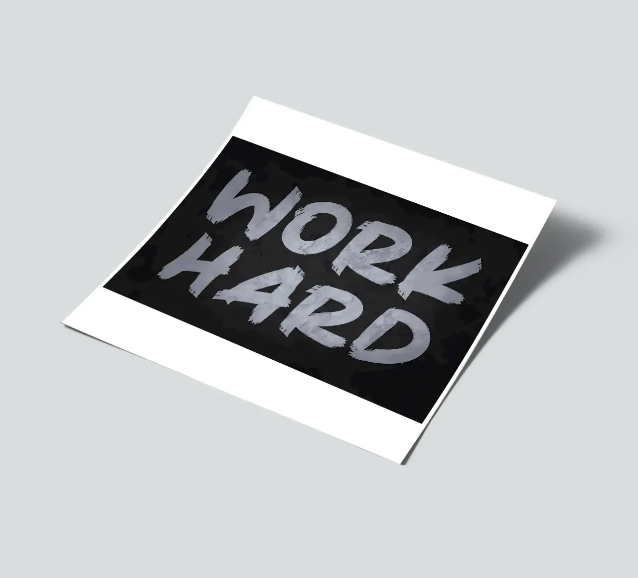Work Hard sticker sheet by Delaplane