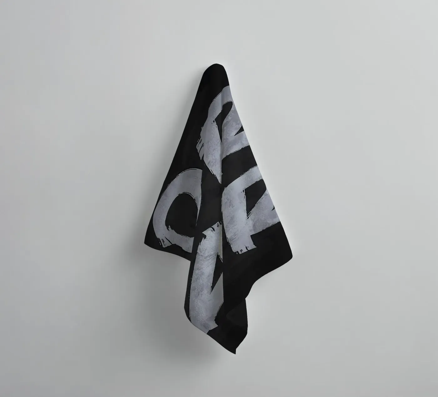 Work Hard towel by Delaplane