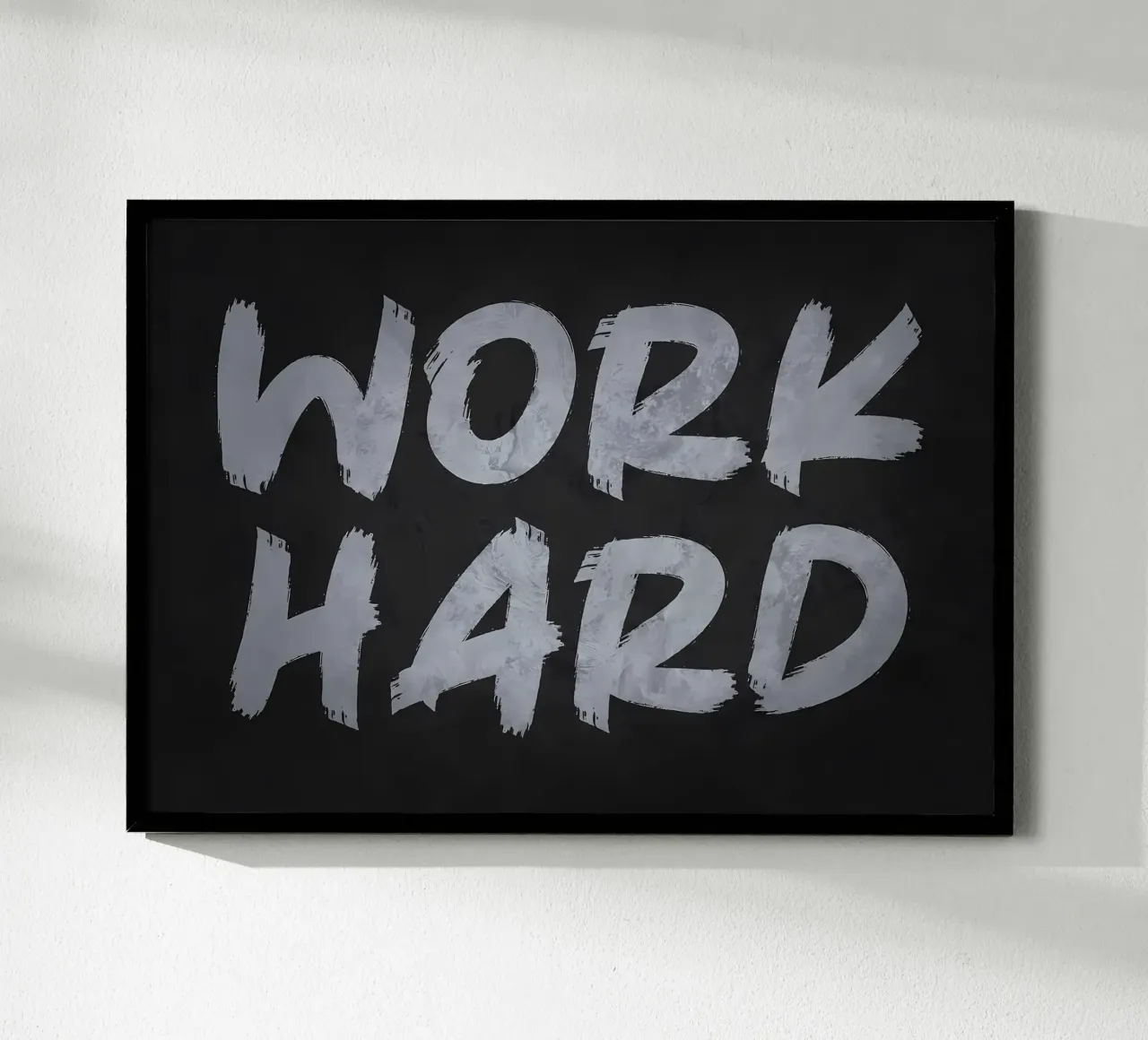 Hard werken poster van Delaplane