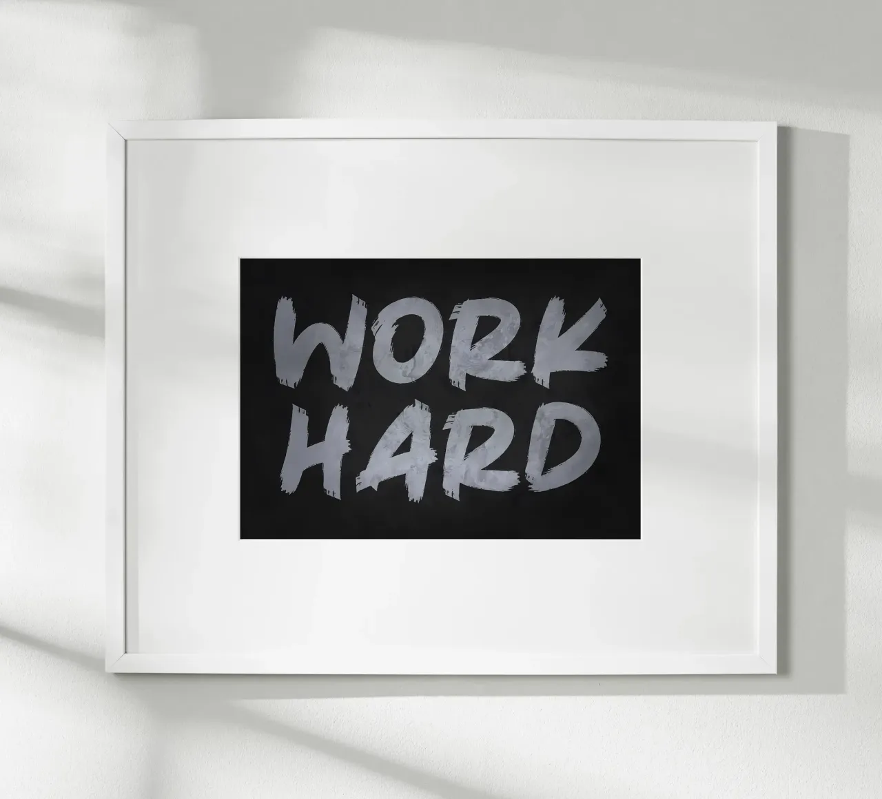 Hard werken poster van Delaplane