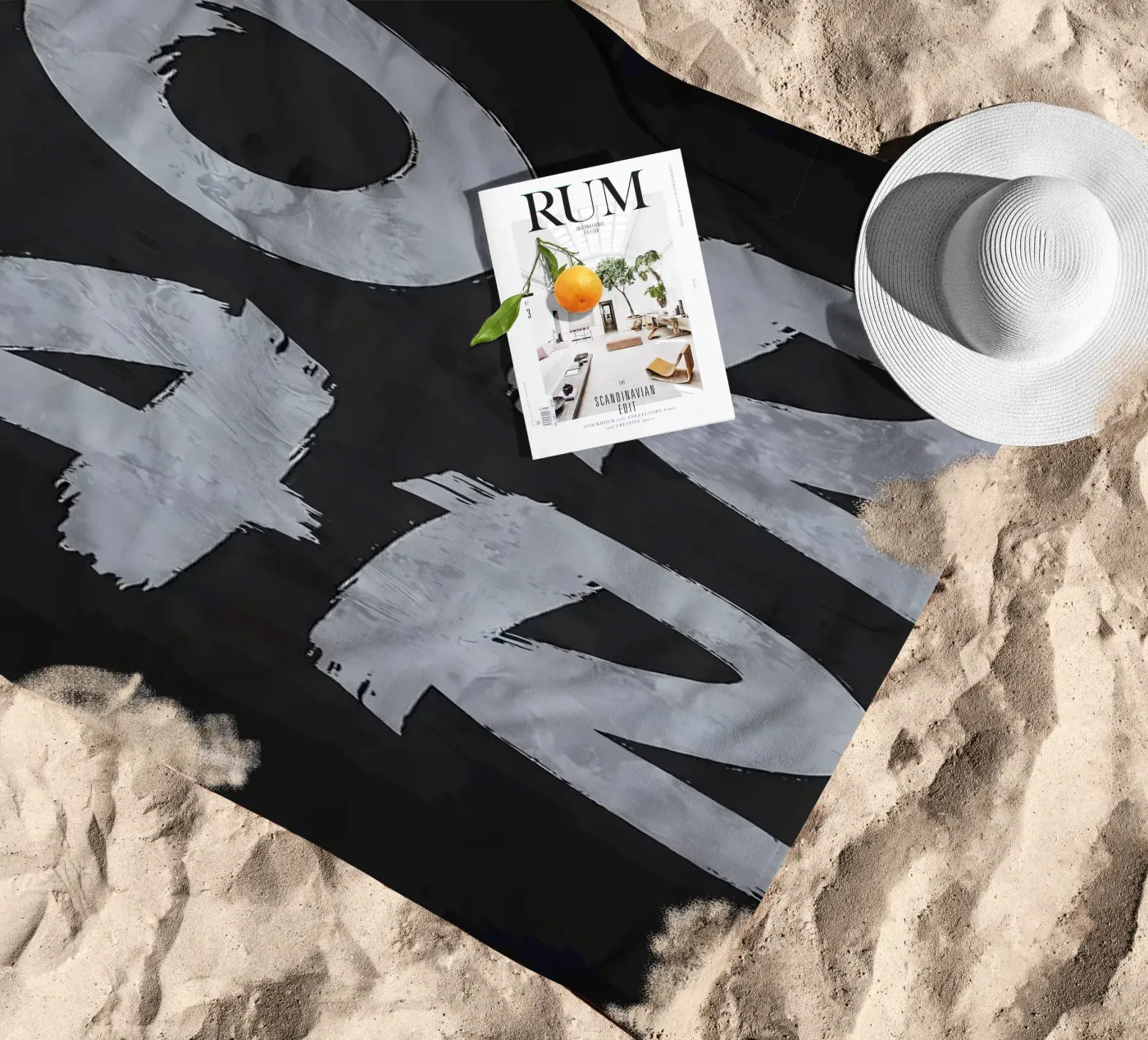 Lavorare sodo telo mare da Delaplane