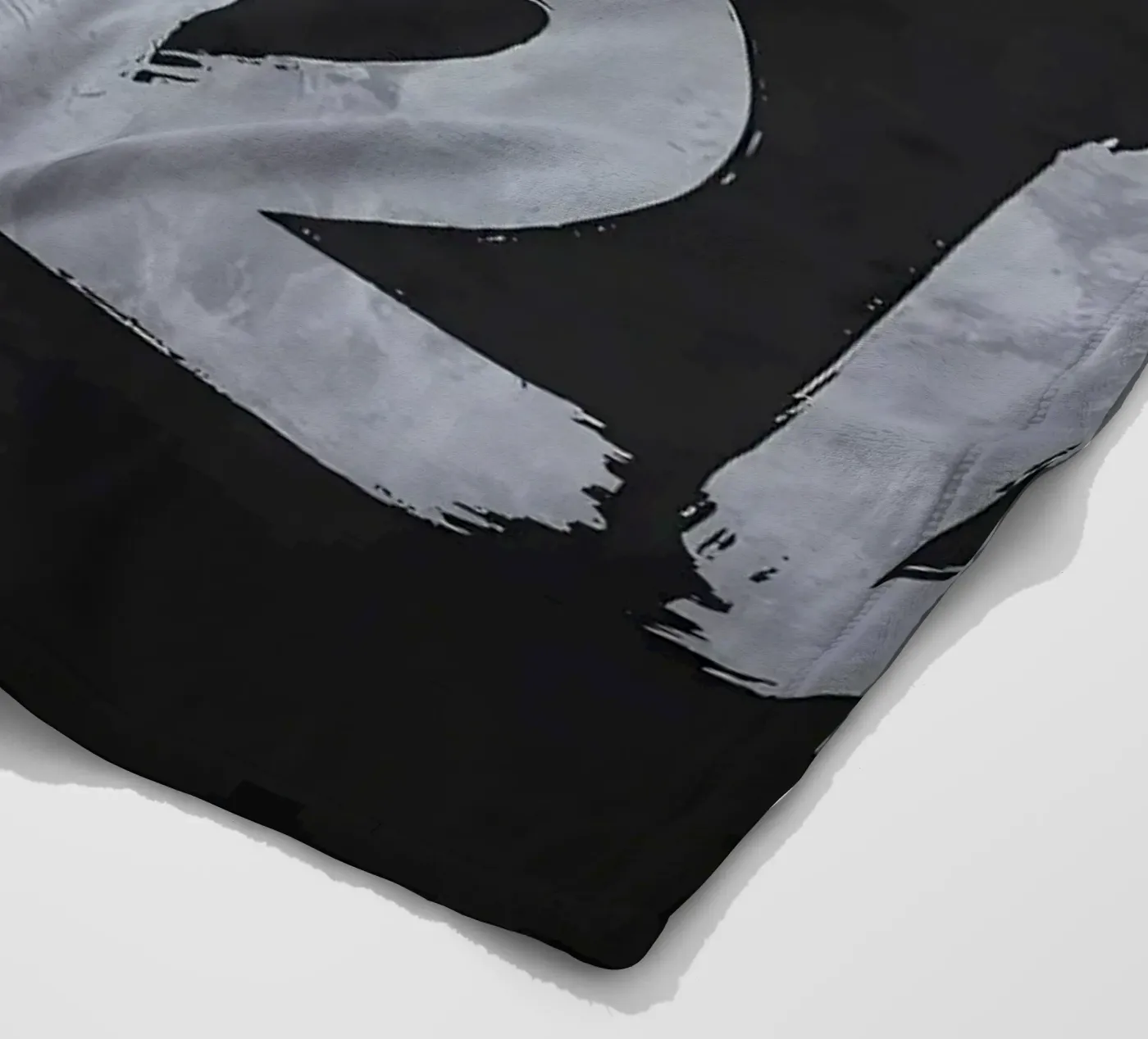 Work Hard fleece blanket by Delaplane