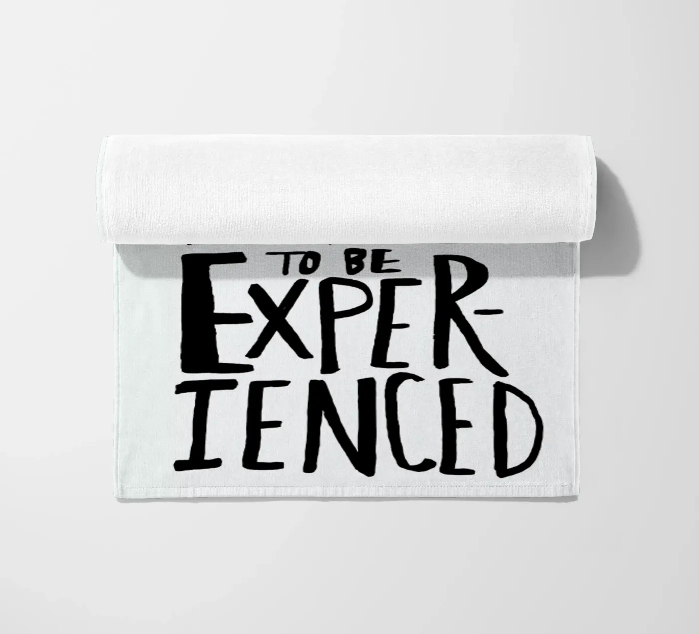 Life beach towel by Leah Flores