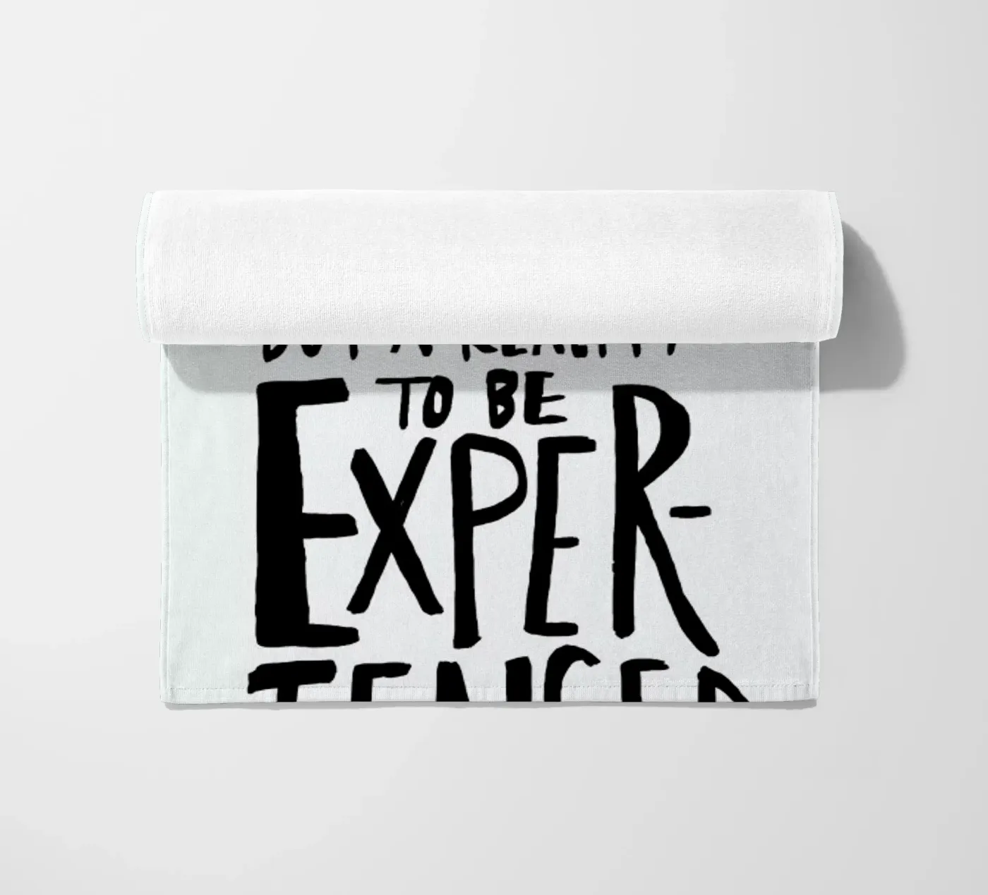 Life beach towel by Leah Flores