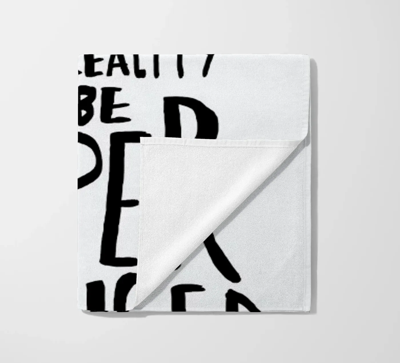 Life beach towel by Leah Flores