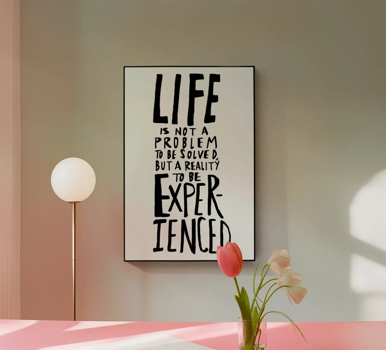 Life plexiglass da Leah Flores