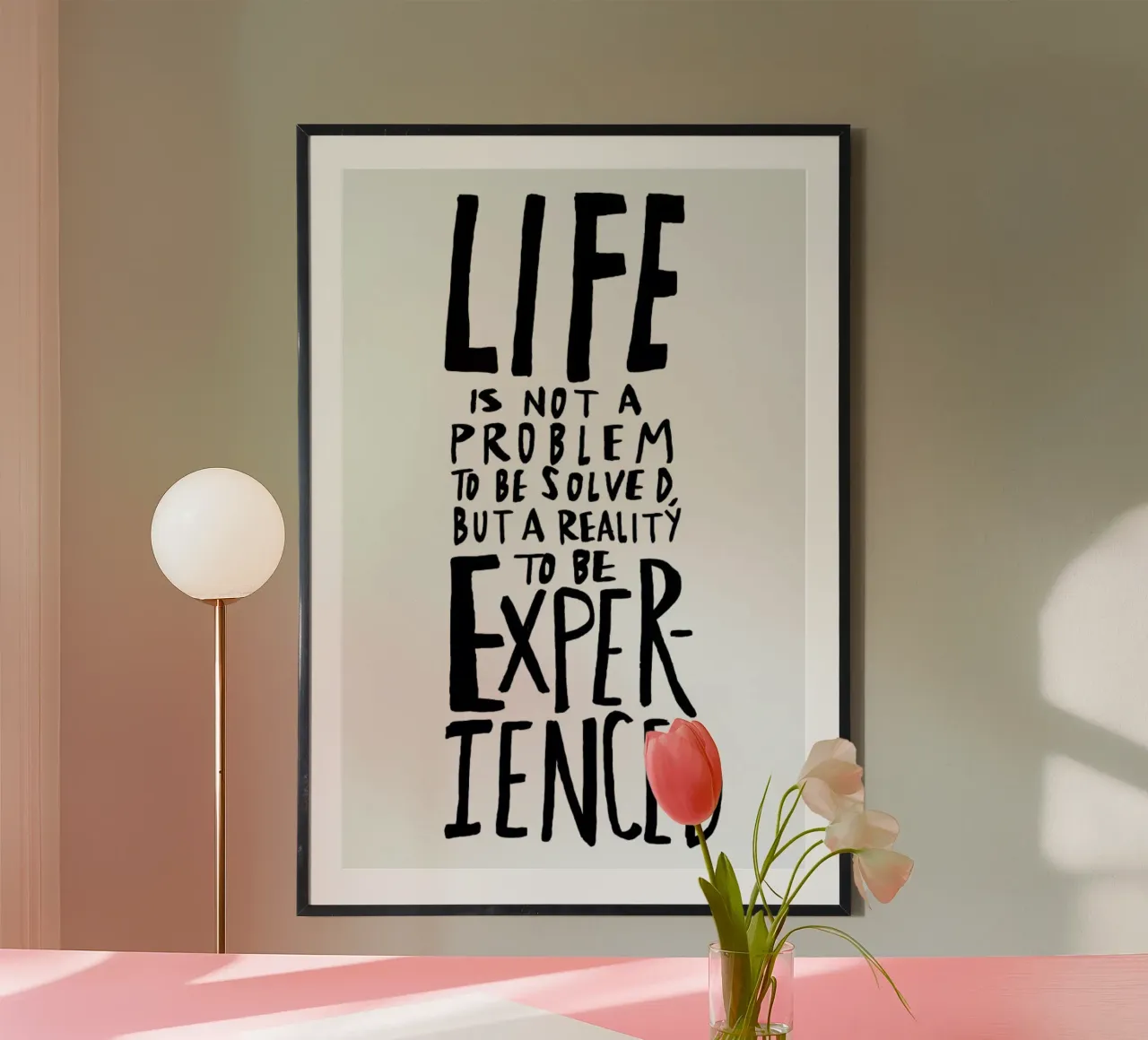 Life poster da Leah Flores