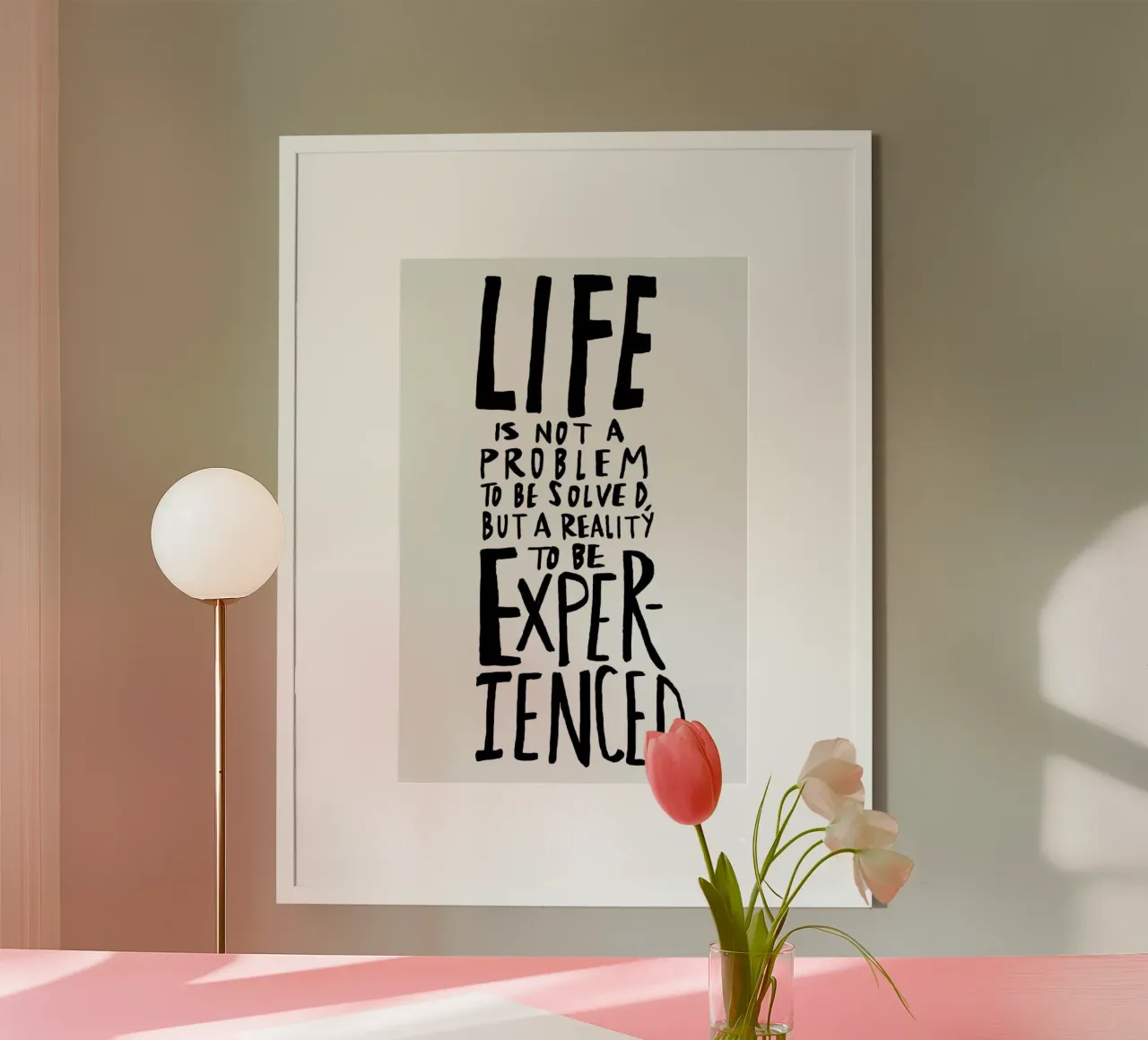 Life poster da Leah Flores