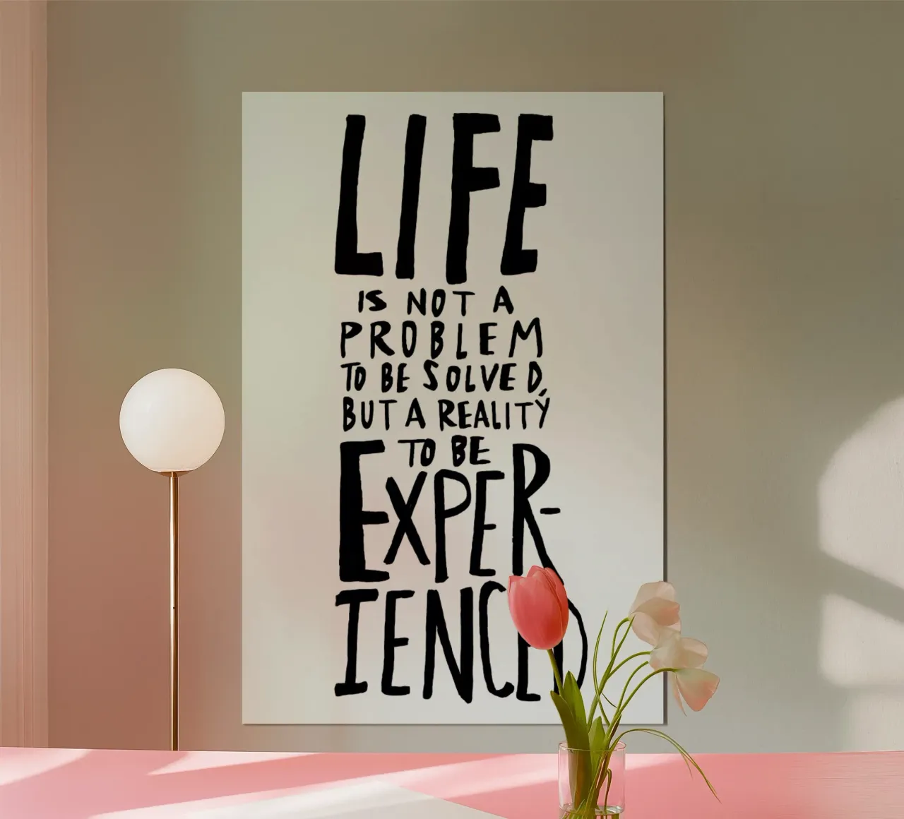 Life poster da Leah Flores