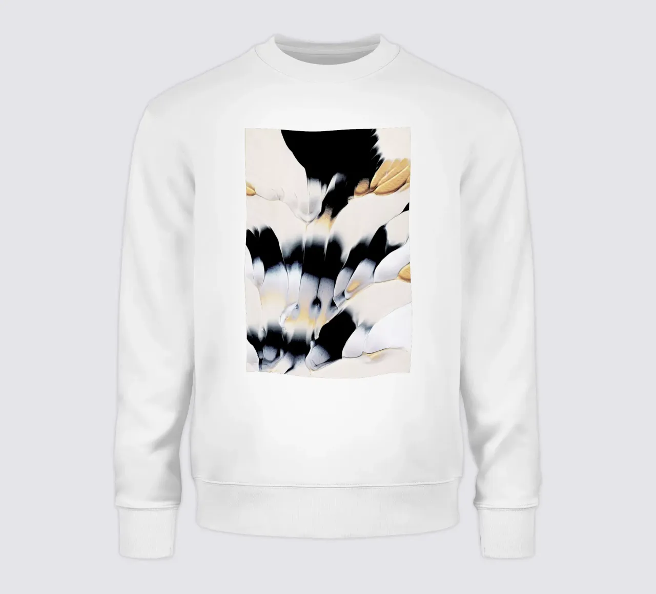 Abstract Flow 1 sweatshirt van Elisabeth Fredriksson