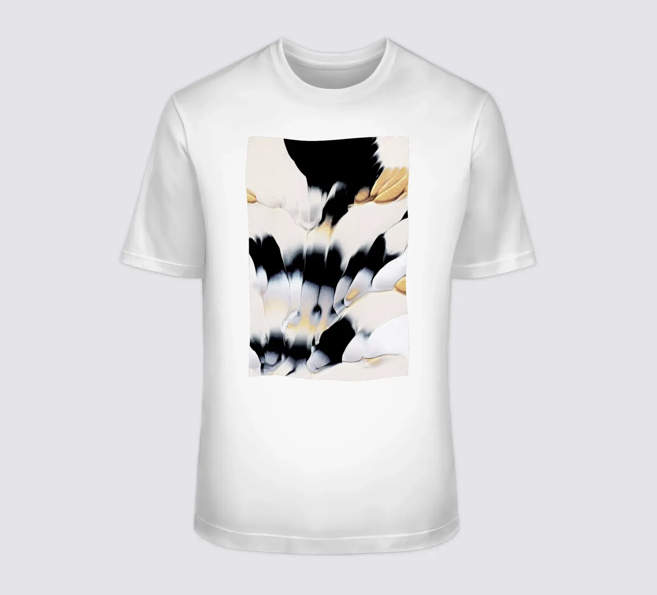 Abstract Flow 1 t-shirt da Elisabeth Fredriksson