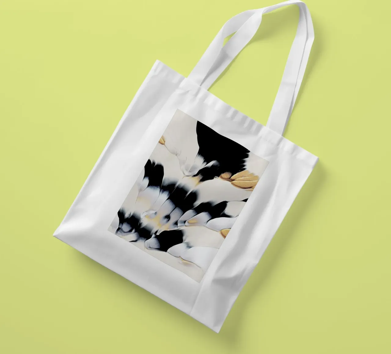 Abstract Flow 1 borsa in juta da Elisabeth Fredriksson