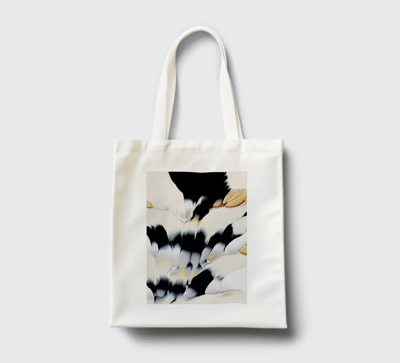 Abstract Flow 1 borsa in juta da Elisabeth Fredriksson