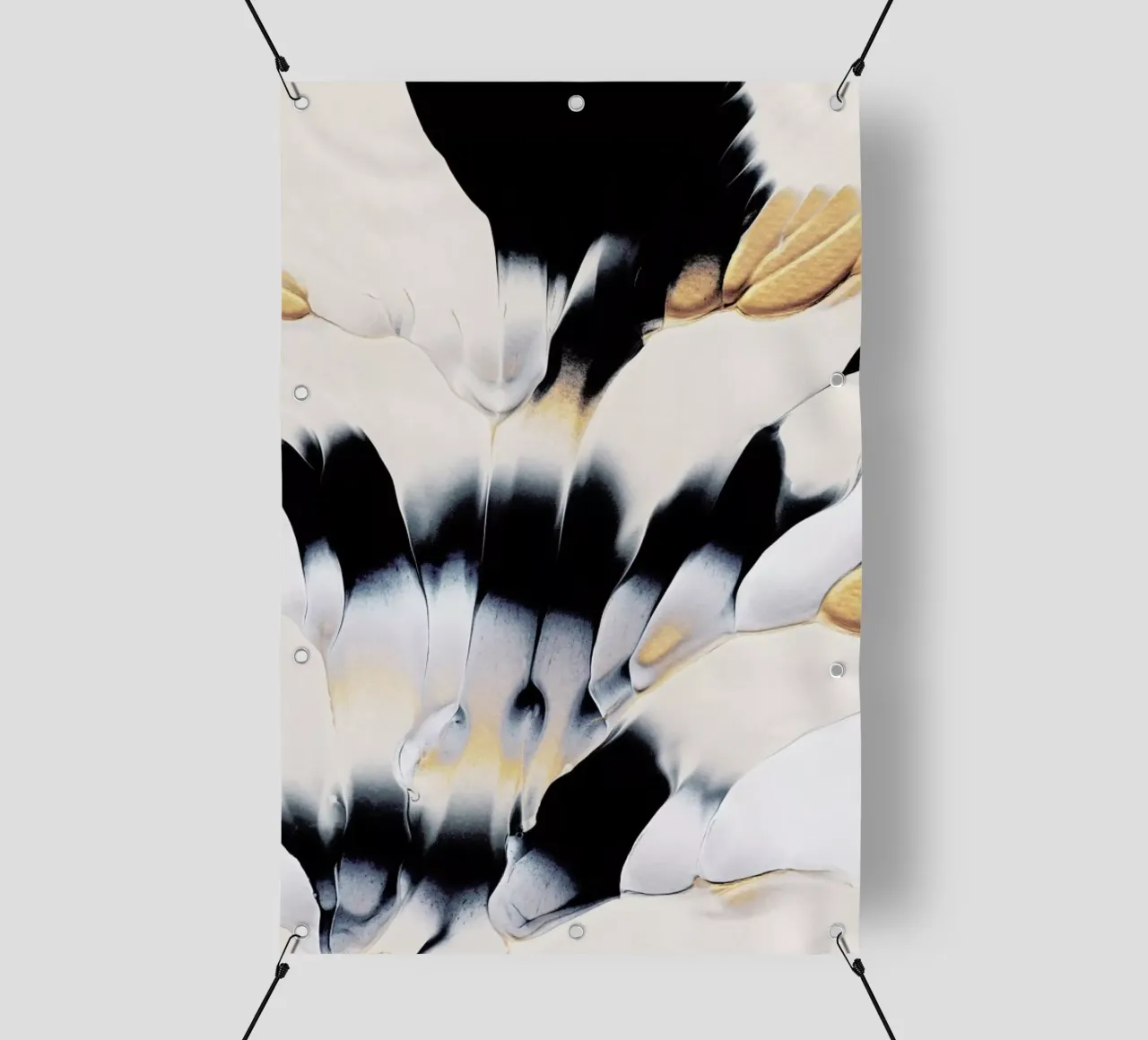 Abstract Flow 1 telo in pvc da Elisabeth Fredriksson
