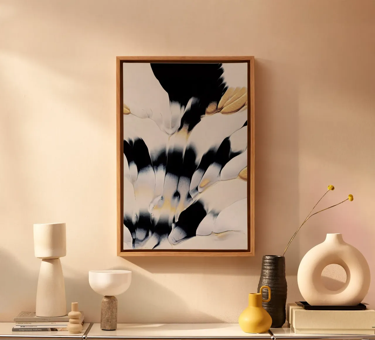 Abstract Flow 1 tela da Elisabeth Fredriksson