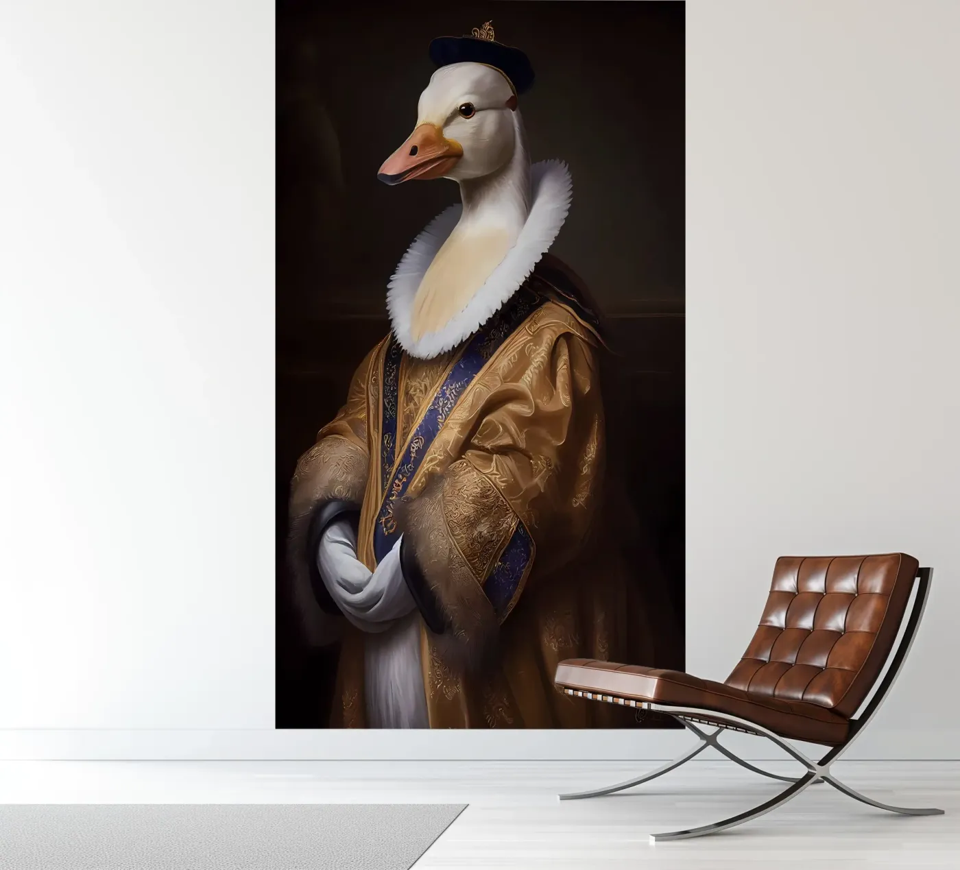 Funny Duck Fototapete von Ginnery