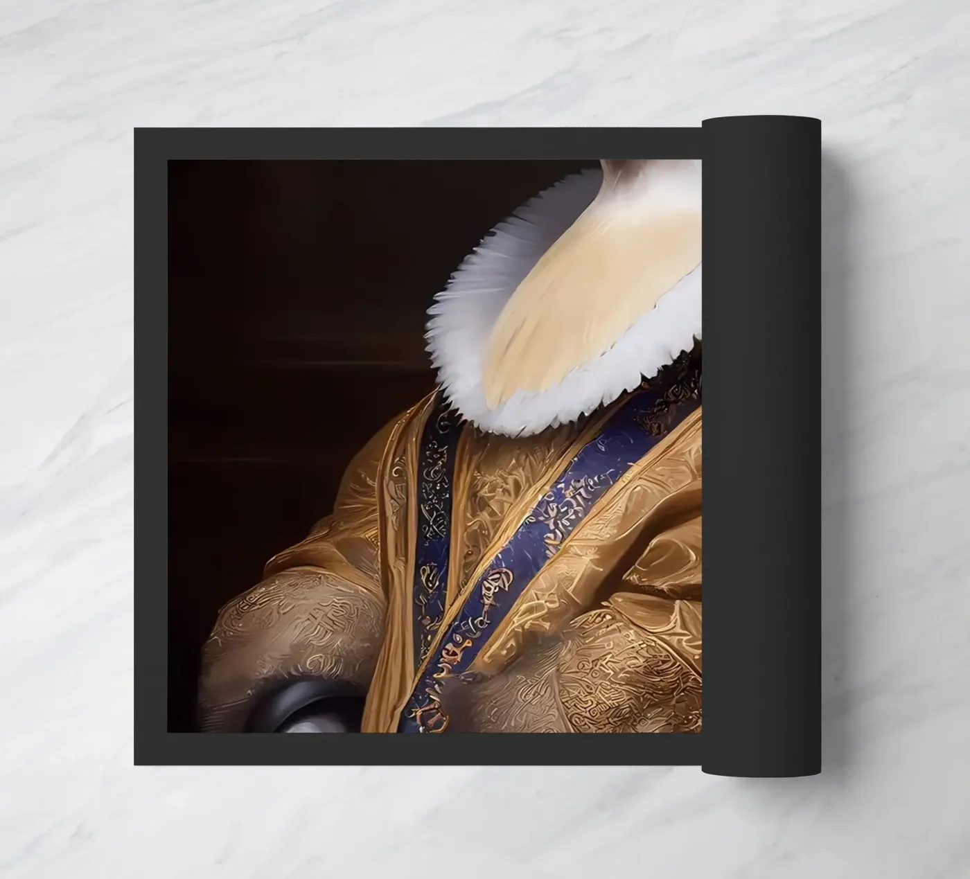 Funny Duck doormat by Ginnery