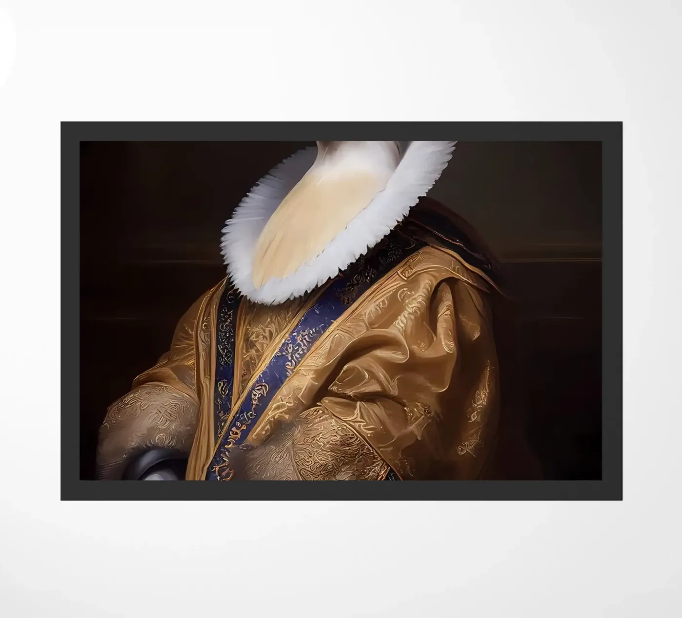 Funny Duck doormat by Ginnery