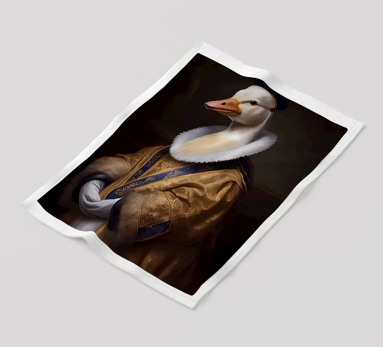 Grappige Eend fleecedeken van Ginnery