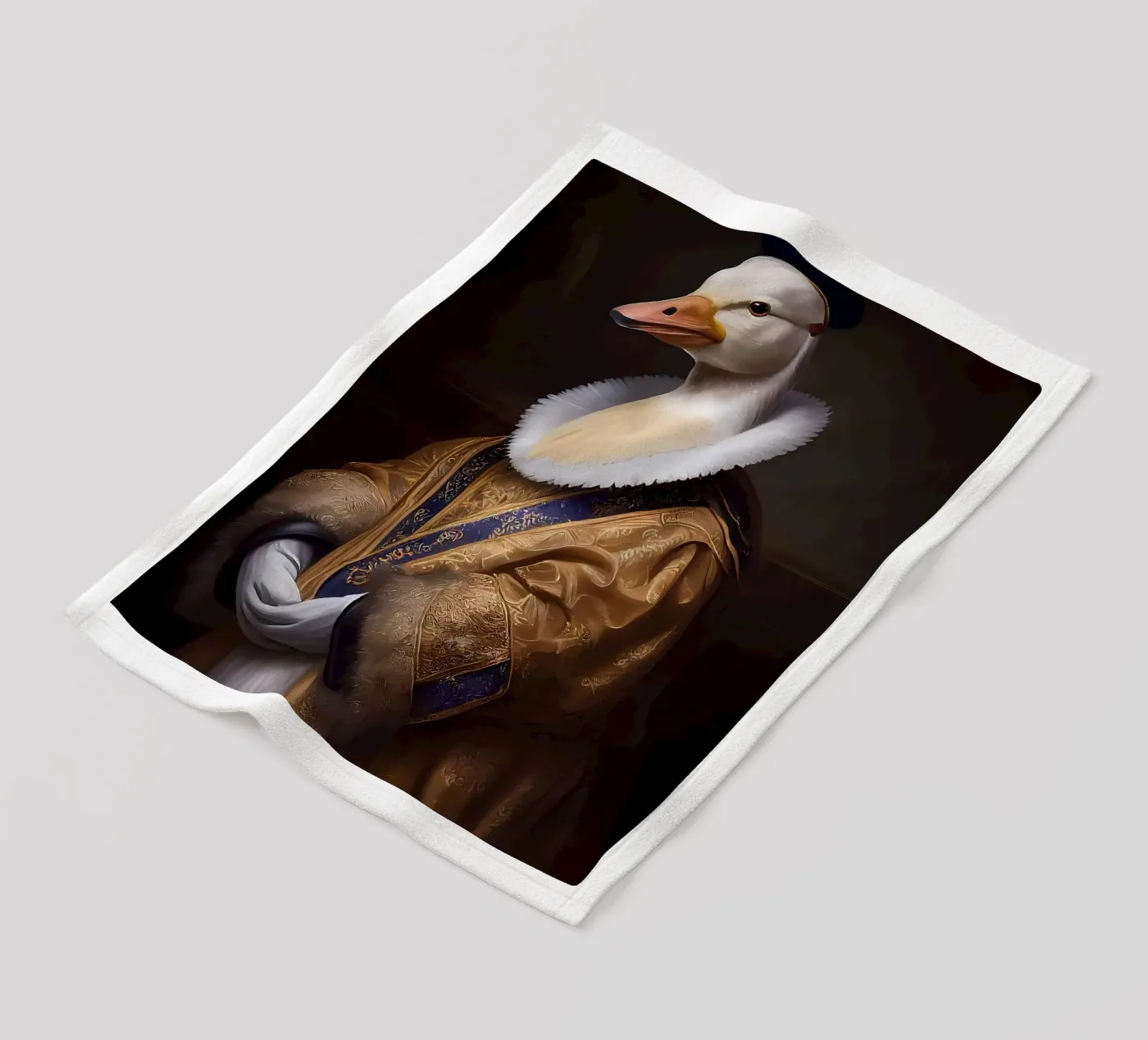 Funny Duck Fleecedecke von Ginnery