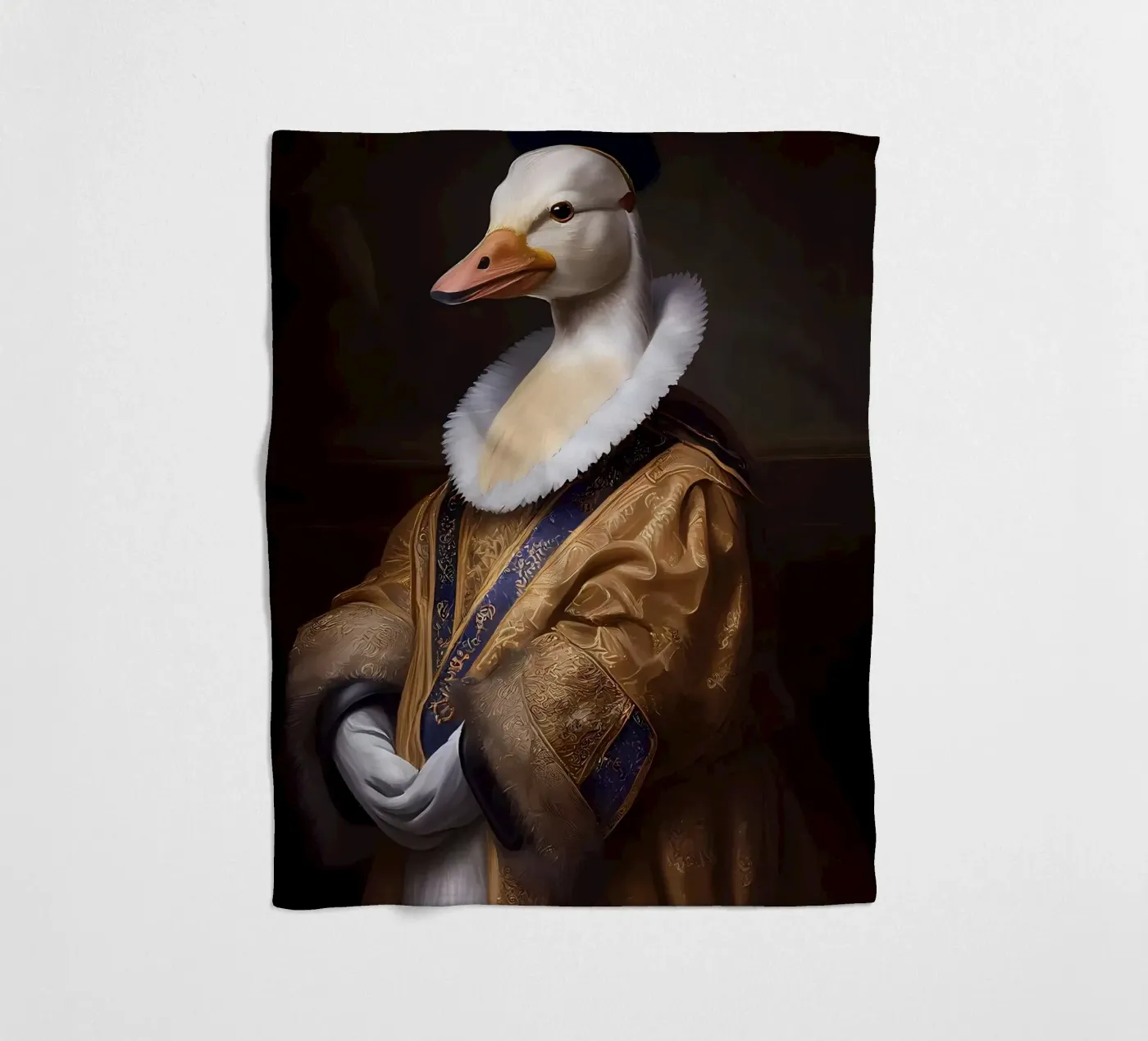 Funny Duck Fleecedecke von Ginnery