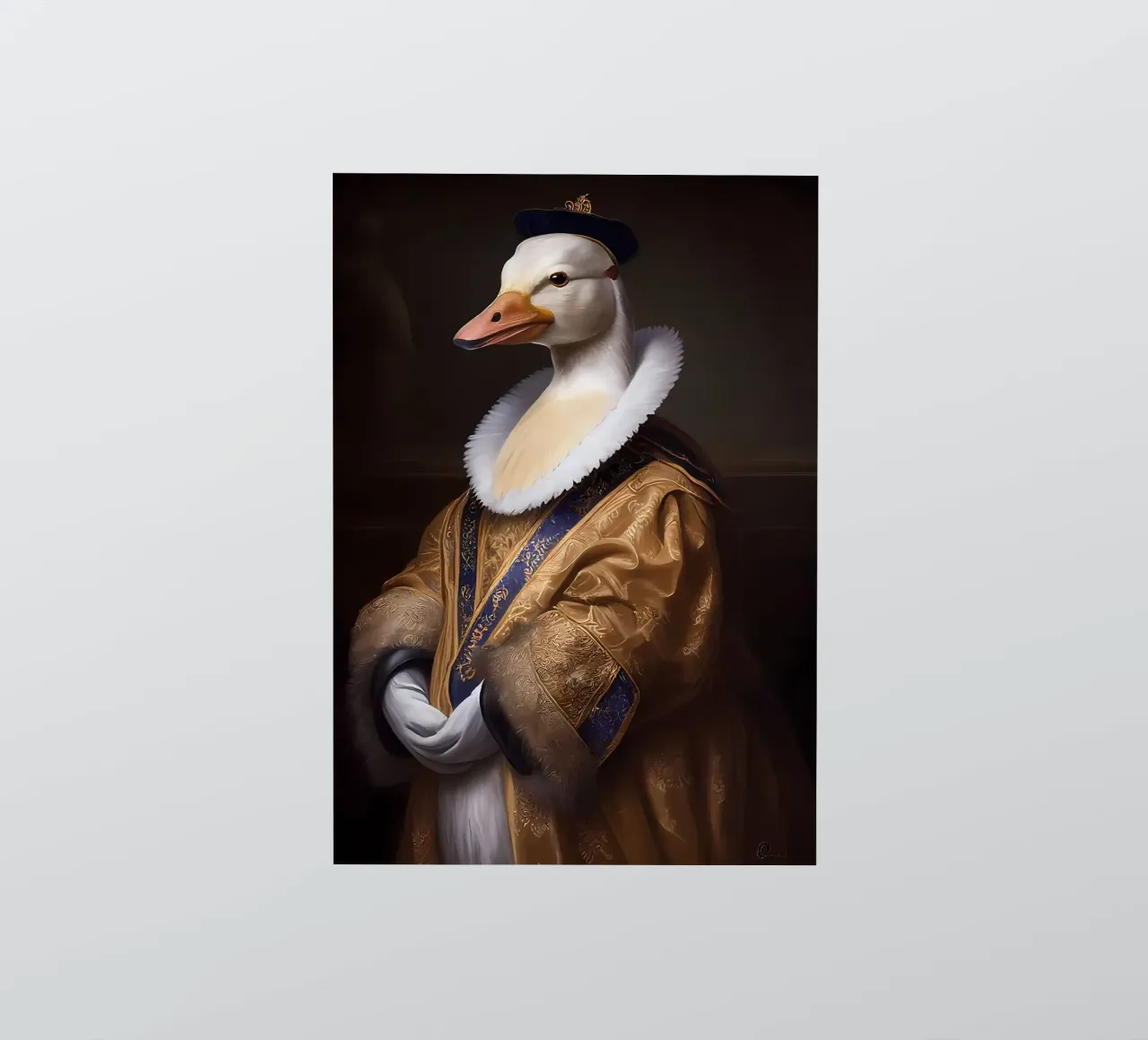 Grappige Eend sticker van Ginnery