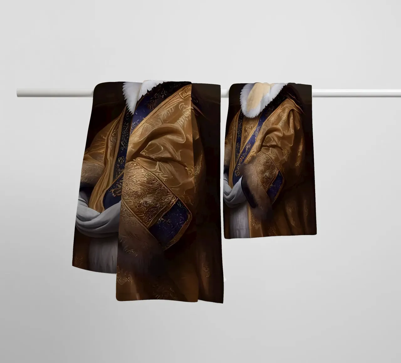 Grappige Eend badhanddoek van Ginnery