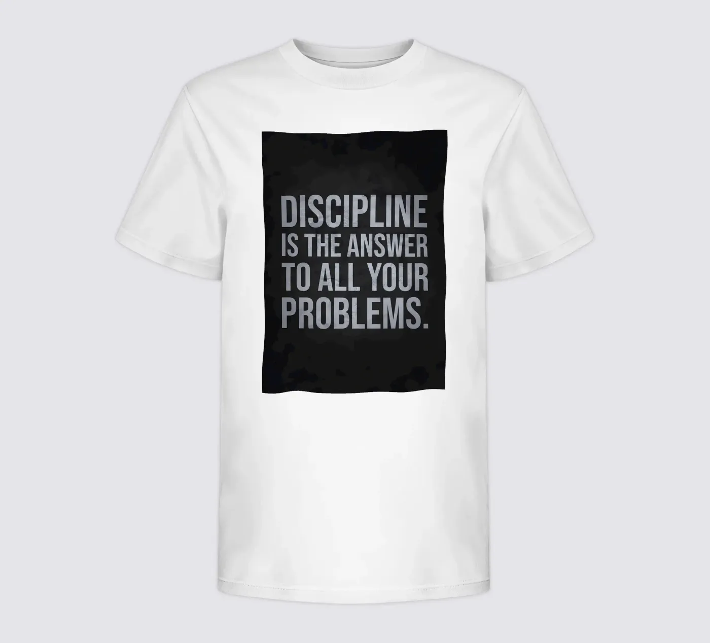 La disciplina è la risposta t-shirt bambini da Delaplane