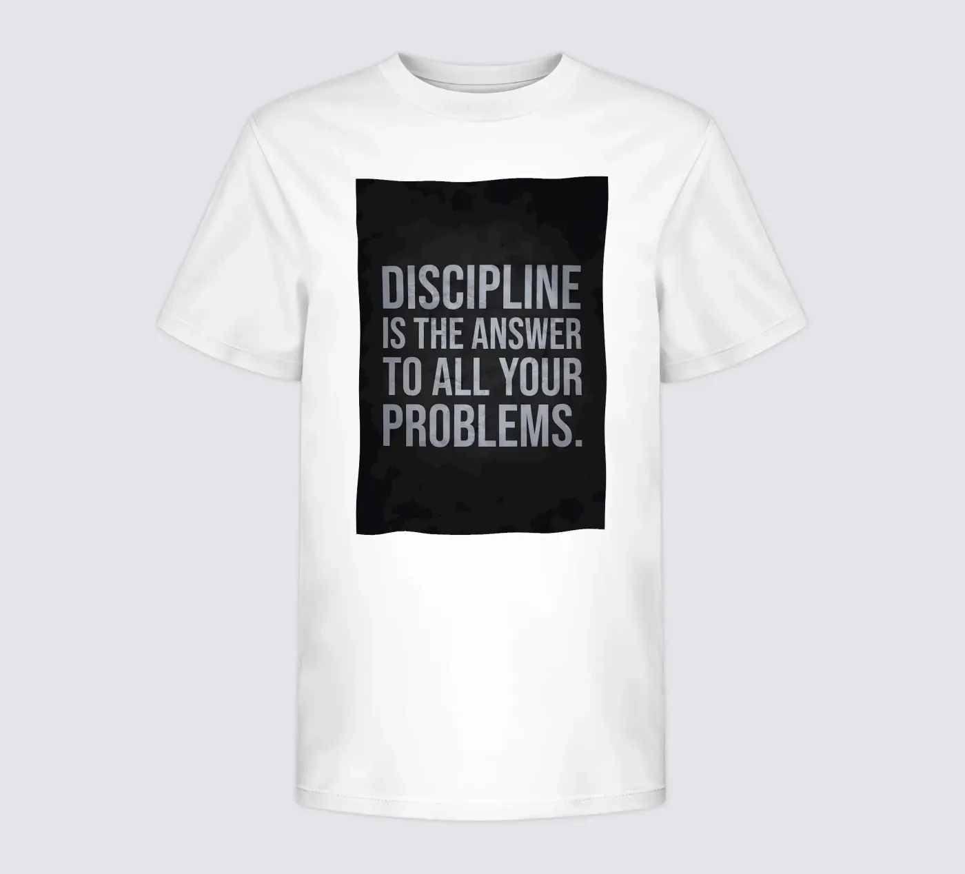 La disciplina è la risposta t-shirt bambini da Delaplane