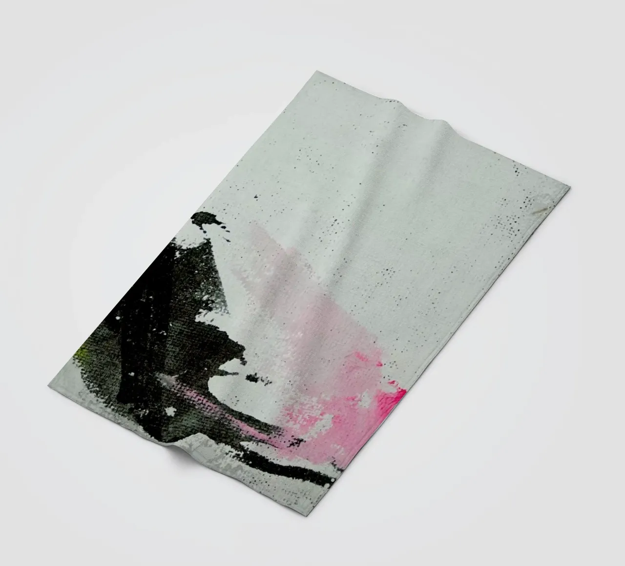 Melt Series 12 fleece blanket by Mala Alani