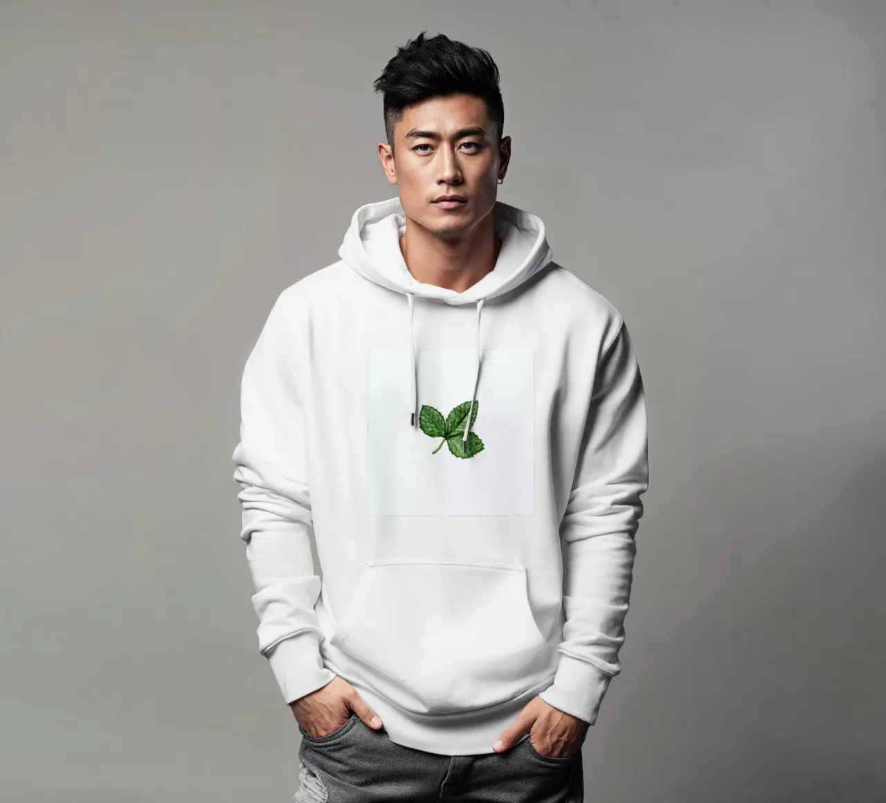 Strawberry Leaf hoodie van Maria Vdovichenko