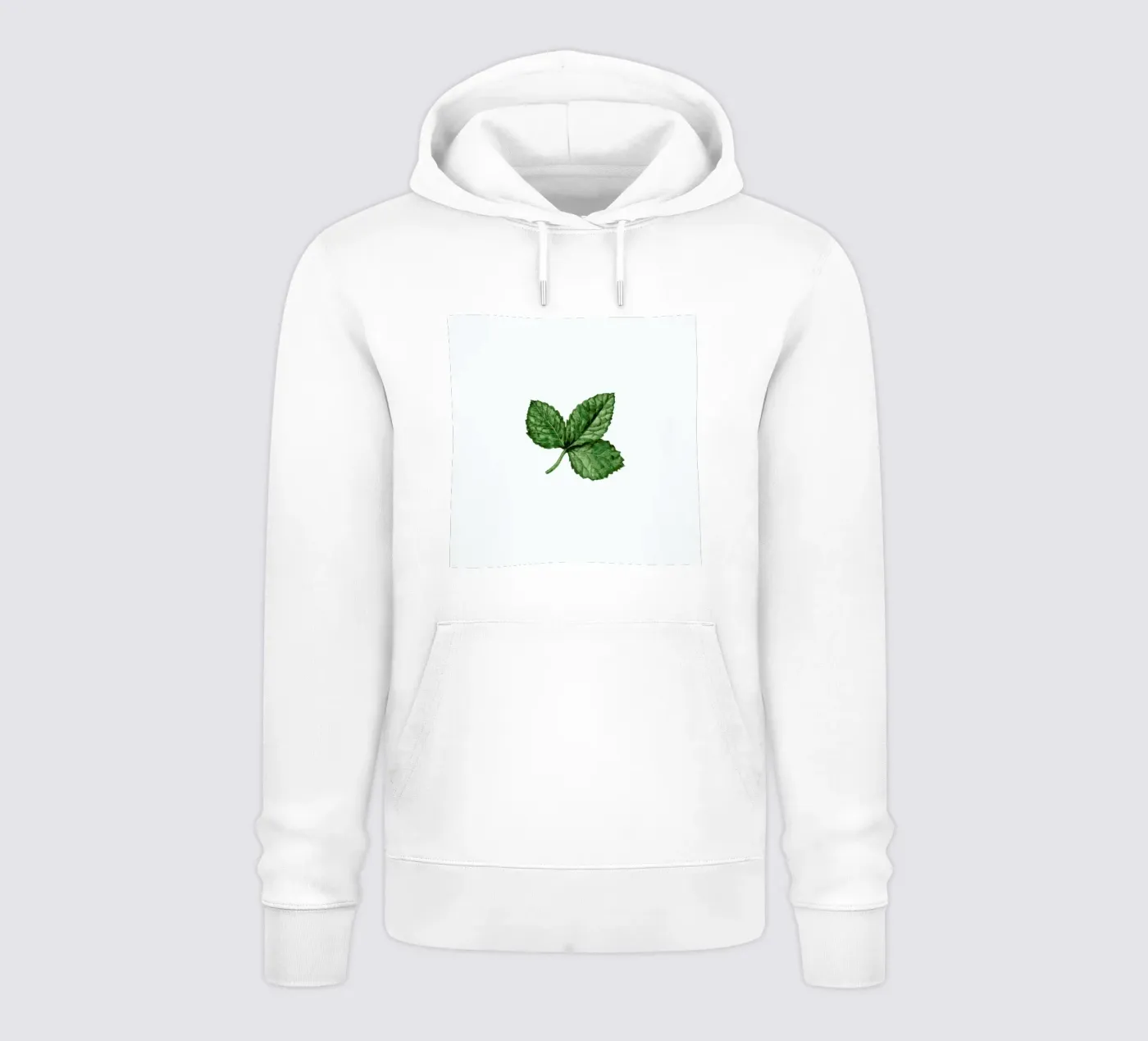 Strawberry Leaf felpa con cappuccio da Maria Vdovichenko