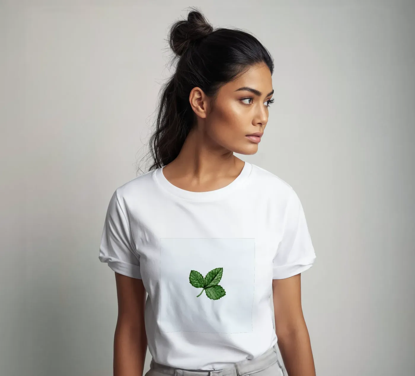 Strawberry Leaf t-shirt by Maria Vdovichenko