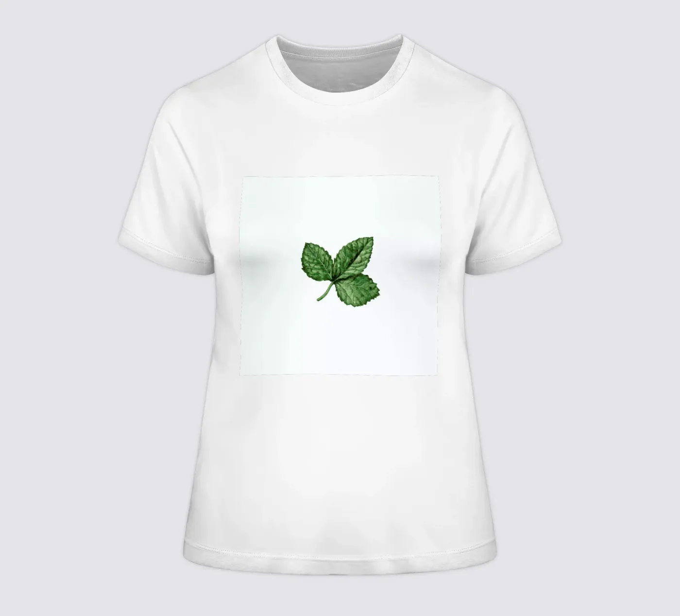 Strawberry Leaf t-shirt da donna da Maria Vdovichenko