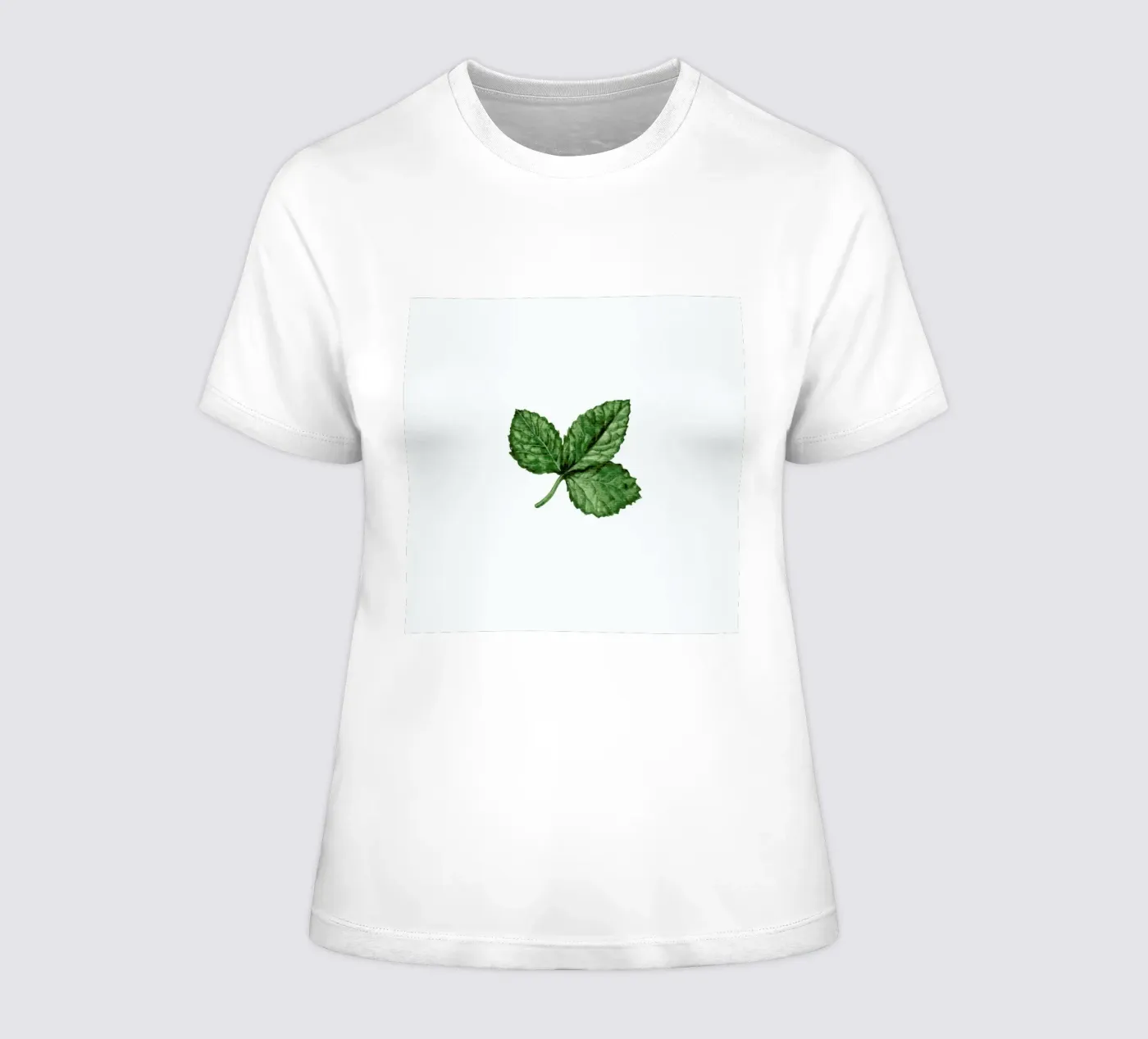 Strawberry Leaf t-shirt da donna da Maria Vdovichenko