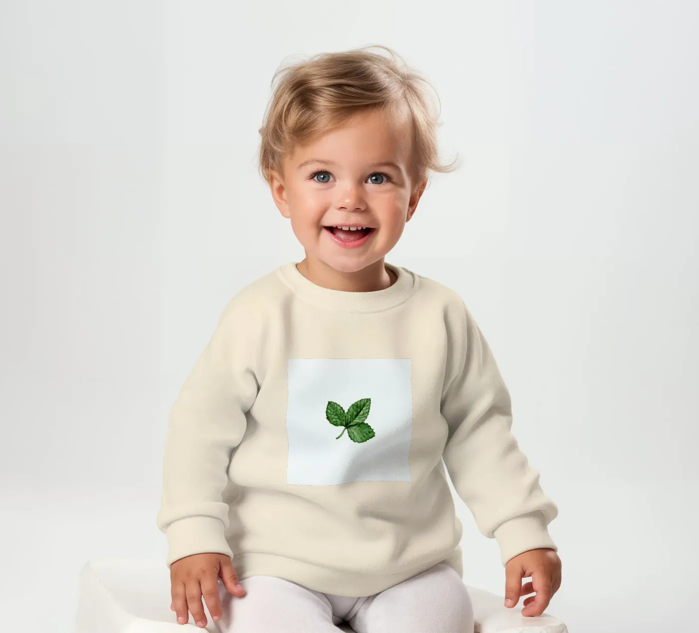 Strawberry Leaf felpa neonato da Maria Vdovichenko