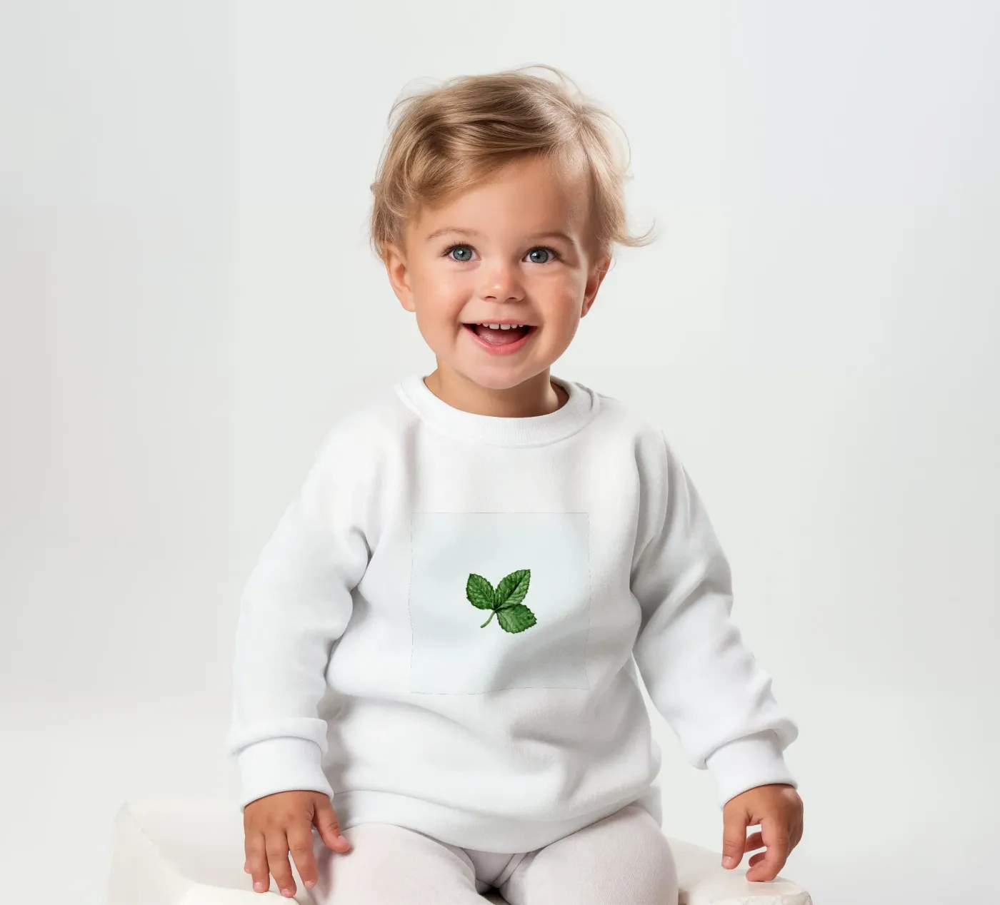 Strawberry Leaf felpa neonato da Maria Vdovichenko