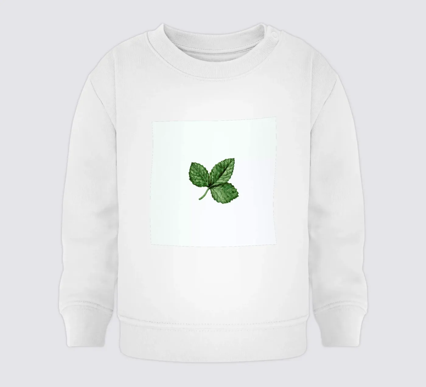 Strawberry Leaf sweat pour bébé de Maria Vdovichenko