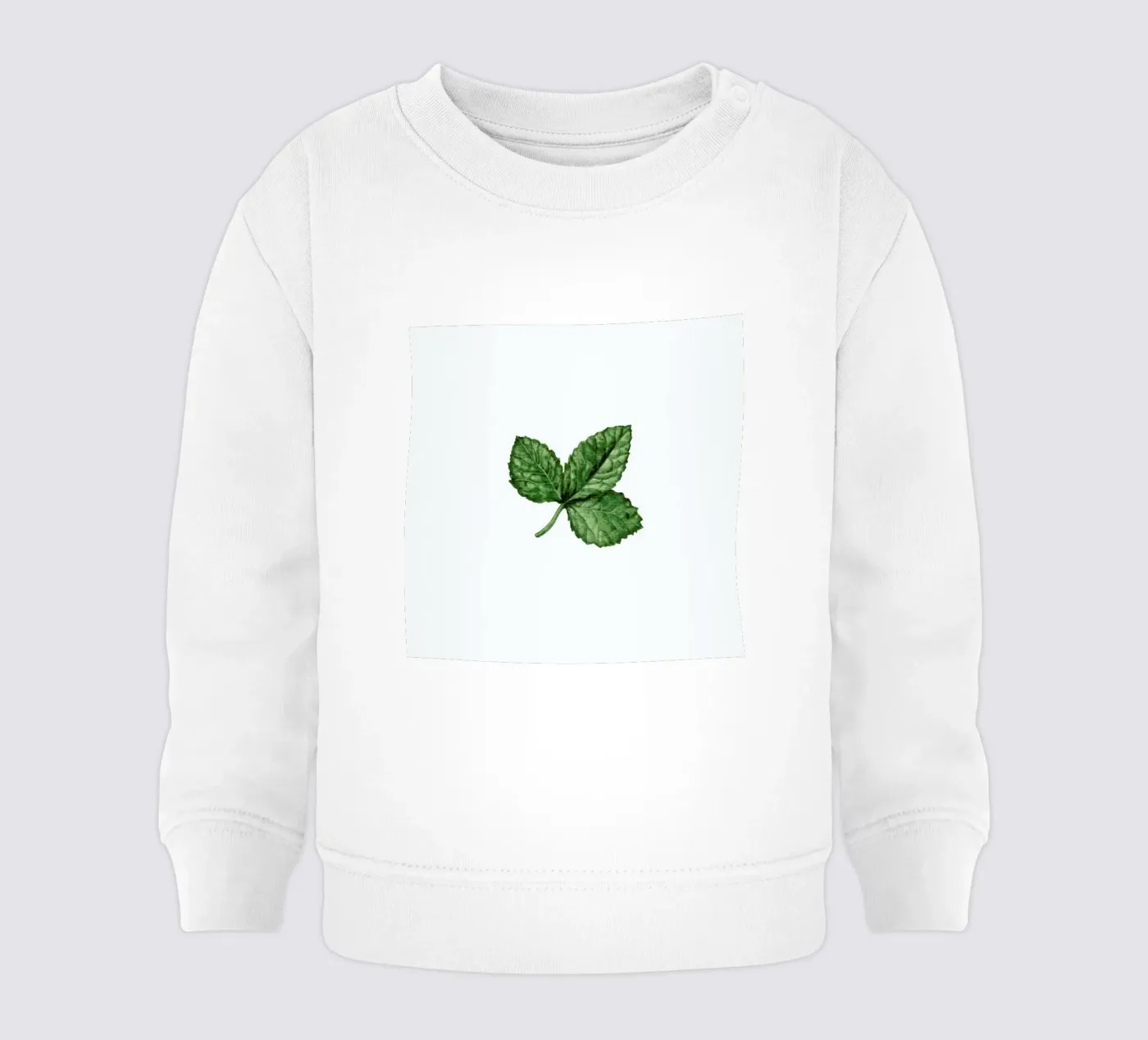 Strawberry Leaf felpa neonato da Maria Vdovichenko