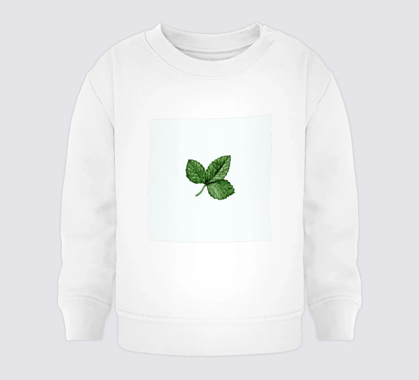 Strawberry Leaf sweat pour bébé de Maria Vdovichenko