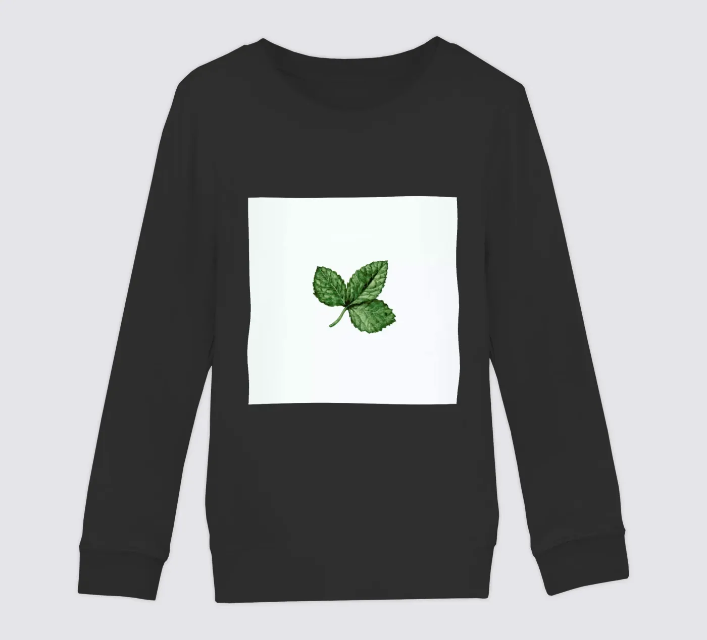 Strawberry Leaf kinder sweatshirt van Maria Vdovichenko