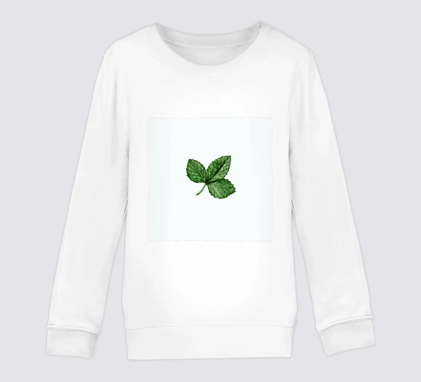 Strawberry Leaf kinder sweatshirt van Maria Vdovichenko