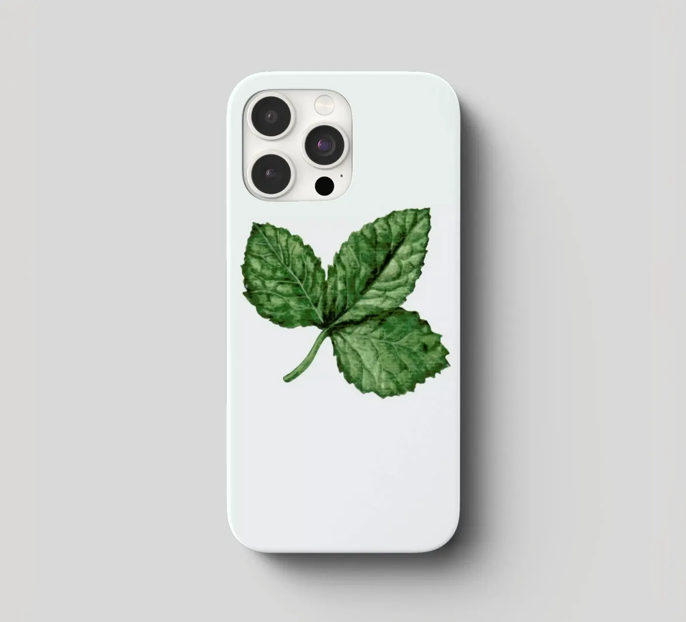 Strawberry Leaf iphone case by Maria Vdovichenko