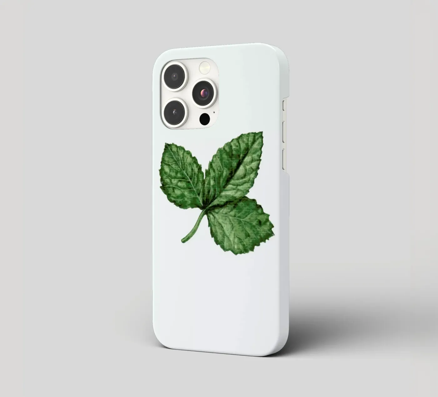 Strawberry Leaf iphone case by Maria Vdovichenko
