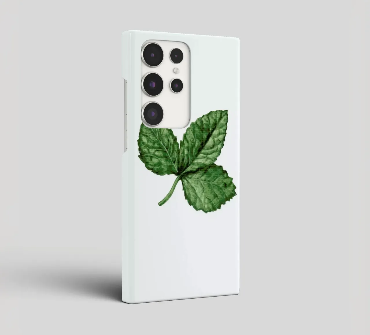 Strawberry Leaf cover samsung da Maria Vdovichenko