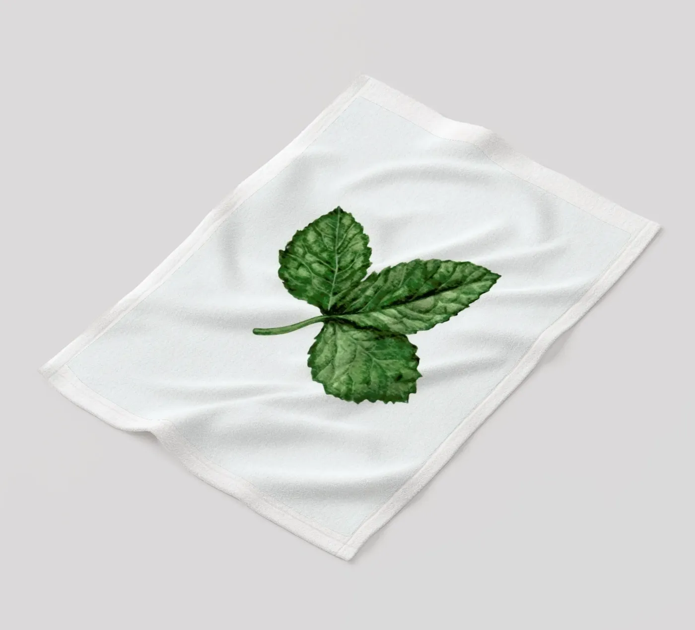 Strawberry Leaf coperta in pile da Maria Vdovichenko